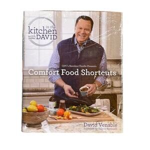 In the Kitchen with David Comfort Food Shortcuts Cookbook QVC's Foodie - New